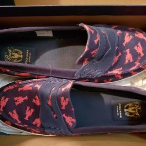 Cole Haan Navy Lobster Pinch Weekender